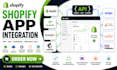 create shopify public app, shopify custom app and shopify developer