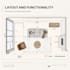 design a 3d plan and a professional layout for your space