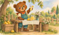 create cute cartoon characters for kids and children books