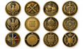 design high quality 3d coin, token, medals and custom emblems
