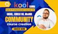 skool community setup skool course creation course curriculum and course content