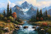 landscape oil painting art