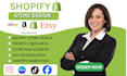 do shopify website design, shopify cro optimisation, and shopify dropshipping