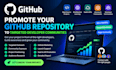 promote github to real audience and organic views
