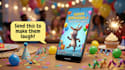 create a funny personalized birthday video