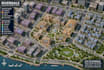 design isometric interactive wayfinding road, hospital trail navigation park map