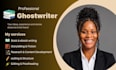 do kindle book writing, ghost writing, ebook ghostwriter