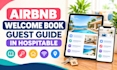 set up an airbnb guest guide and welcome book in hospitable