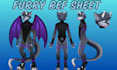 furry ref sheet furry art reference sheet anime ref sheet character design