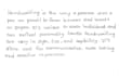 do handwriting handwritten notes and letter
