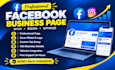 create and setup facebook page and group