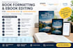 ingramspark formatting, ebook editing, book publishing, clickable toc amazon KDP