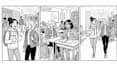 create custom comic book art, comic illustration, manga panels and character art