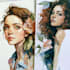 draw custom watercolor art and illustrations