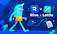 create interactive rive lottie animation, 2d mascots, UI UX and web animation