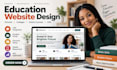 educational website elearning website online course website school website lms
