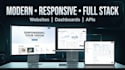 develop a full stack website