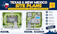 do architectural site plan, plot plan and property layout for new mexico, texas