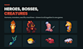 create animated pixel art character sprites for your game