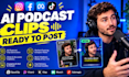 ai content editor podcast ai video editing