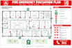 create fire emergency evacuation plan fire exit escape plan maps diagram
