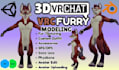 fix, optimize, edit, upload, create custom vrchat avatar, vrc model, furry nsfw