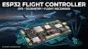 design esp32 flight controller, rc plane flight recorder, gps telemetry pcb