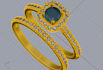 create unique 3d jewelry cad design, cad modeling, rendering and 3d printing