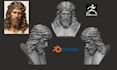 sculpt custom 3d head 3d bust 3d face model action figurine 3d potrait 3d sculpt