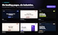 build a responsive landing page using react and tailwind