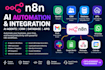 claw n8n ai automation crm workflow ai agent open claw setup api intergration