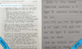 do handwriting and data transcription