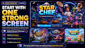 design game UI screens, splash screens and visual concepts