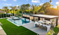 design your backyard landscape with planting plan, 2d plan and 3d rendering