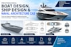 create professional boat design, ship design and naval architecture cad