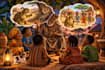 illustrate african folktale childrens books with unique characters