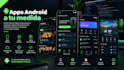 develop a mobile android app, optimized and responsive