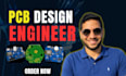 do professional pcb design, pcb layout and circuit schematic in kicad and altium