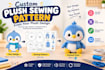 create a custom plush sewing pattern from your plush design