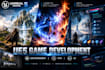 create unreal engine 5 game environments, vfx and UI