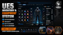 create custom unreal engine 5 inventory and equipment systems