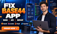 fix base44 app bug fixing deploy migration integration lovable replit expert mvp
