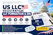 us llc registration  llc formation ein assistance for US non US residence