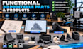 do functional 3d printable parts products cad models stl files for 3d printing