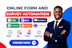 design tally qzzr typeform formstack quiz jotform google form survey automation