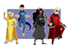 create digital art and 2d animations for you