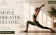 design squarespace yoga studio website class booking wellness website