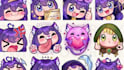 twitch emotes,stream overlay,twitch stream overlay,animated twitch overlay,chibi