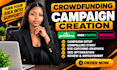 write and setup whole gofundme campaign