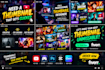 create a 3 gaming  thumbnails full customise at 500 rs